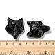 Natural Obsidian Pendants(G-M417-07F)-3