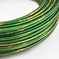 Aluminum Wire, Lime Green, 12 Gauge, 2mm, about 23m/roll(X-AW-D011-2mm-03)