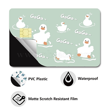 ПВХ пластиковые водонепроницаемые наклейки для карт(DIY-WH0432-031)-3