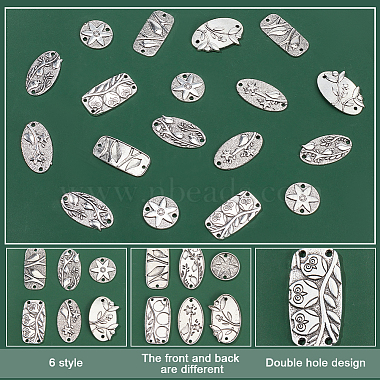 Pandahall elite 36 piezas 6 kits de accesorios para hacer joyas y pulseras estilo diy(FIND-PH0007-56)-4