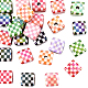 30Pcs UV Plating Opaque Acrylic Beads(OACR-SP0001-92)-7