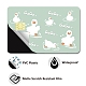 ПВХ пластиковые водонепроницаемые наклейки для карт(DIY-WH0432-031)-3