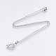 Non-Tarnish 201 Stainless Steel Pendant Necklaces(NJEW-T009-JN122-40-1)-2