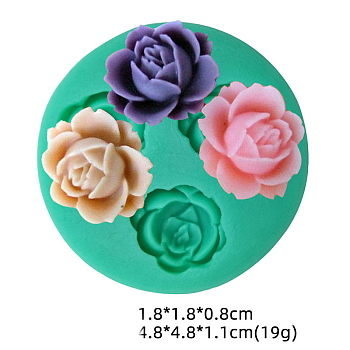 , For DIY Cake Decoration, Chocolate, Candy, Green, 48x11mm, Inner Diameter: 18x18x8mm