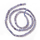 Perles tanzanite naturel brins(G-F717-17A)-3