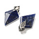 Natural Sodalite Pendants(G-K338-10AS-03)-2