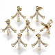 Brass Micro Pave Cubic Zirconia Peg Bails Charms(KK-N233-042-NF)-1