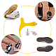 gorgecraft 51pcs 2 styles chaussures de piste accessoires de bricolage(DIY-GF0005-11)-5