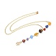 Universe Galaxy The Nine Planets Guardian Star Stone Necklaces(NJEW-JN02413)-2