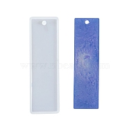 Silicone Molds, Resin Casting Molds, For UV Resin, Epoxy Resin Jewelry Making, Bookmark, White, 9.5x2.9cm(DIY-L021-14A)