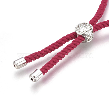 Cotton Cord Bracelet Making(KK-F758-03-P)-4