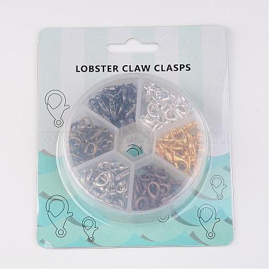 1 Box 240PCS 6 Colors Zinc Alloy Lobster Claw Clasps(PALLOY-JP0002)-5