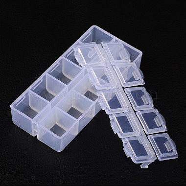 Cuboid Plastic Bead Containers(CON-N007-01)-2