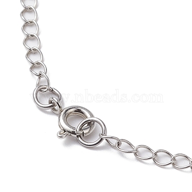 Pearl & Glass Pendant Necklaces(NJEW-JN04669)-5