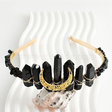 Black Other Quartz Hair Bands