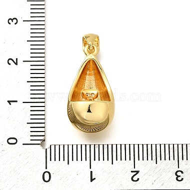 Placage de crémaillère en laiton micro pavé pendentifs en zircone cubique(KK-L226-102G-I)-3