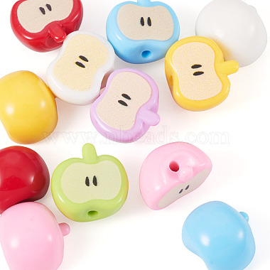 12Pcs Opaque Acrylic Beads(MACR-TADJ0001-06C)-3