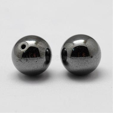 Perles en hématite synthétique sans magnétiques(G-P162-02-8mm)-2