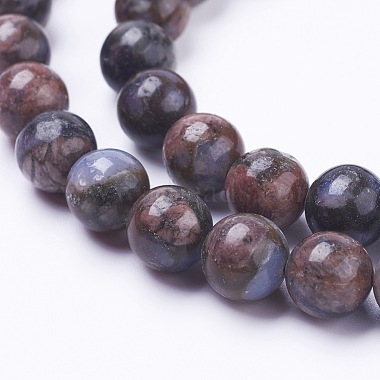 Natural Glaucophane Beads Strands(G-G735-54-4mm)-3