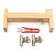 Wooden Bracelet Webbing Retainer Knitting Tool(TOOL-WH0155-20)-1