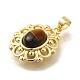 Natural Tiger Eye Pendants(G-K381-01G-03)-2