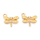 Light Gold Plated Alloy Charms(ENAM-T009-02D)-2