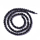 Natural Black Onyx Beads Strands(X-G-F596-28-2mm)-2