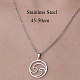 201 Stainless Steel Hollow Wave Pendant Necklace(NJEW-OY001-29)-3