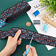 7M Ethnic Style Embroidery Polyester Ribbons(OCOR-WH0020-16A-01)-4