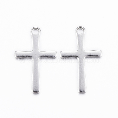 Stainless Steel Color Cross 304 Stainless Steel Charms