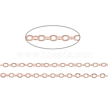Brass Cable Chains(CHC-T008-08RG)-4
