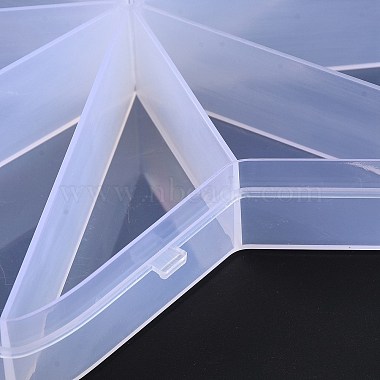 10 caja de plástico transparente rejillas(CON-B009-06)-5