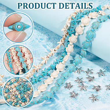 Nbeads – kit de recherche de perles sur le thème de l'océan(DIY-NB0009-61)-5