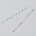 Iron Wire, Round, Platinum, 0.8mm, 20 Gauge(FIND-WH20008-25)