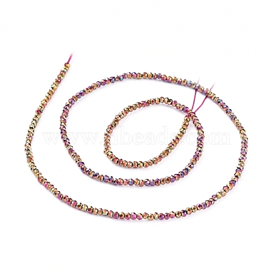Electroplate Glass Beads Strands(EGLA-F149-FP-03)-4