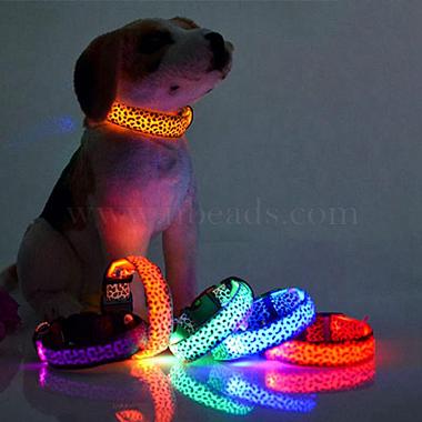 Adjustable Polyester LED Dog Collar(MP-H001-A02)-7