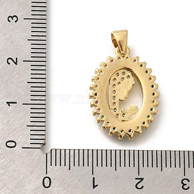 Rack Plating Brass Micro Pave Cubic Zirconia Pendants(KK-M296-03G)-3