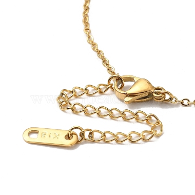 304 Stainless Steel Envelope Locket Necklaces(NJEW-H024-04G-02)-3