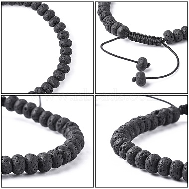 Adjustable Nylon Cord Braided Bead Bracelets(BJEW-F369-B11)-4