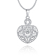 Fashion Tin Alloy Pendant Necklaces(NJEW-BB21640)-1