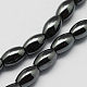 Magnetic Synthetic Hematite Beads Strands(G-Q911-6x4mm)-2