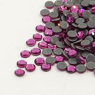 Glass Hotfix Rhinestone, Grade AA, Flat Back & Faceted, Half Round, Ruby, SS6, 1.9~2.0mm, about 1440pcs/bag(RGLA-A019-SS6-502)