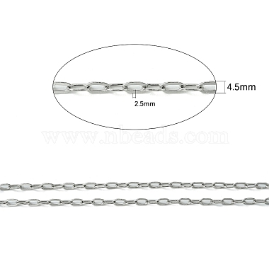 304 Stainless Steel Cable Chains(CHS-K001-30-2.5mm)-2