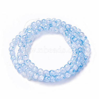 Spray Painted Glass Beads Strands(GLAA-A038-B-71)-2