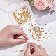 300Pcs 5 Style Brass DIY Beads(FIND-WR0011-99)-3