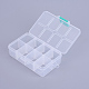Boîte en plastique de stockage d'organisateur(X-CON-X0002-01)-2