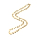 Herren-201 Edelstahl-kubanische Halskette(NJEW-N050-A06-7-55G)-3