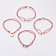 (Jewelry Parties Factory Sale)Adjustable Nylon Cord Multi-strand Bracelets(BJEW-F354-27GP-01B)-1