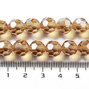 plaquent verre transparent perles brins(EGLA-A035-T10mm-A17)-4
