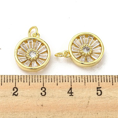 Brass with Cubic Zirconia Pendant(FIND-Z023-13G)-3